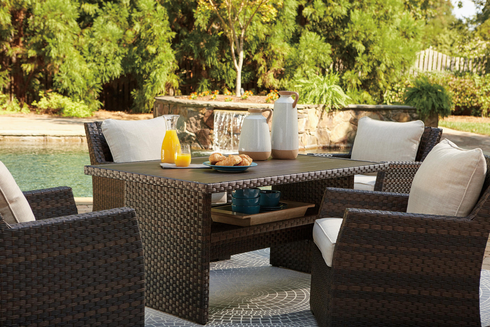 Easy Isle Multi-Use Table (P455-SI) - Image 7
