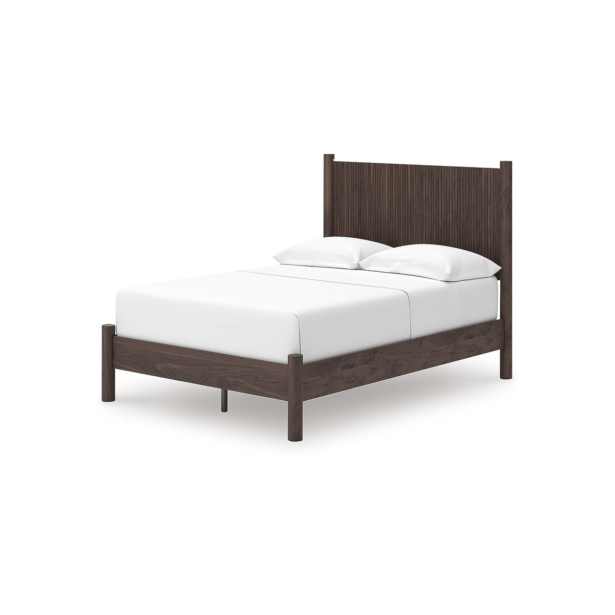 Pamytta Full Panel Platform Bed, Dresser and Mirror (PCB2614-SI) - Image 7