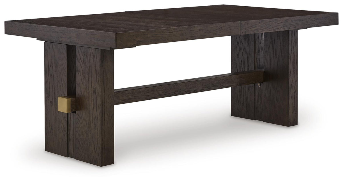 Burkhaus Dining Table and 8 Chairs (D984-SI) - Image 10