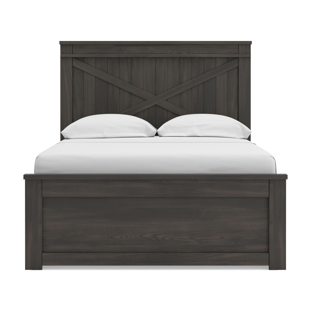 Vonitta Bay Full Panel Bed with 2 Sided Storage (PCB2648-SI) - Image 6