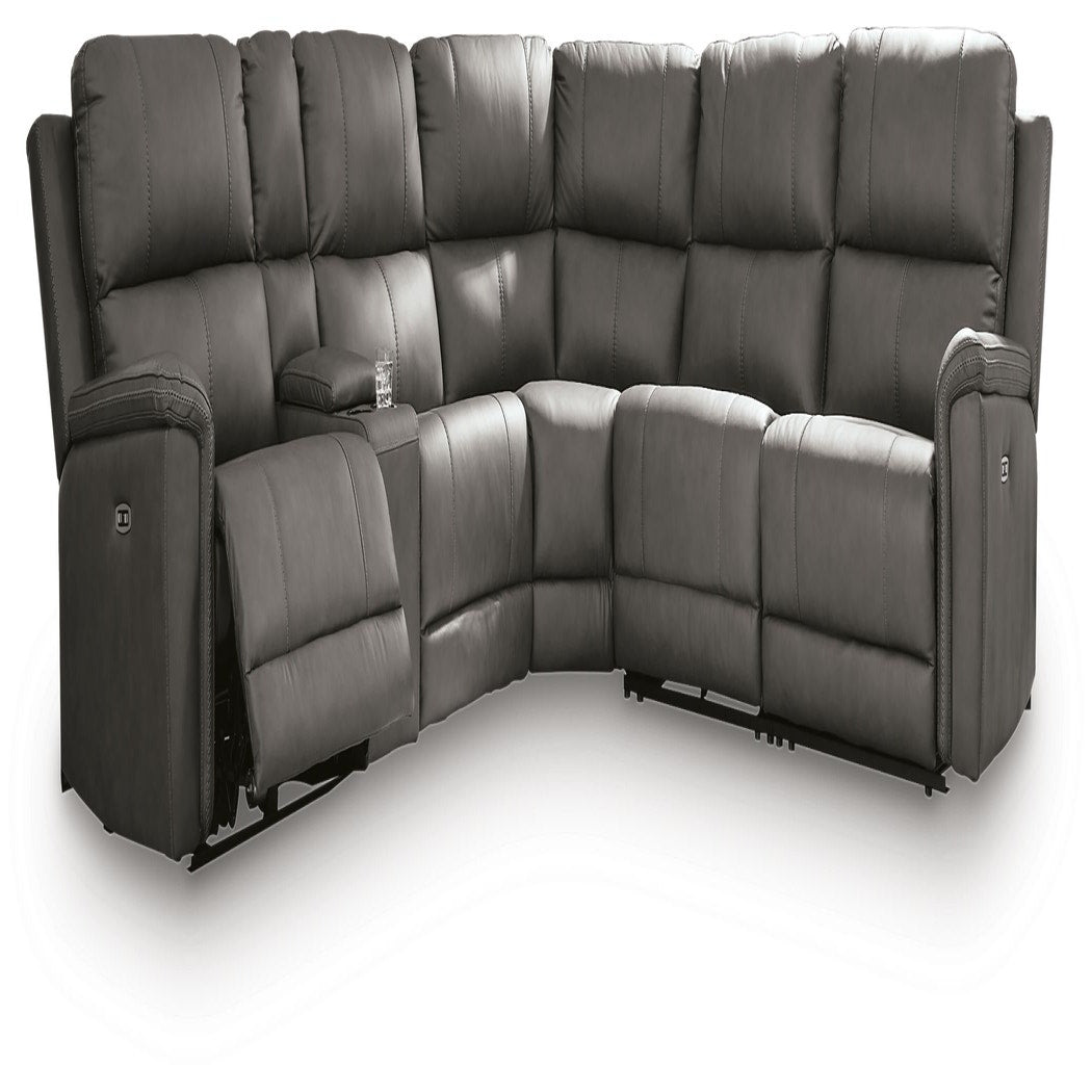 Bleckley 6-Piece Power Reclining Sectional (PCU12000-SI)