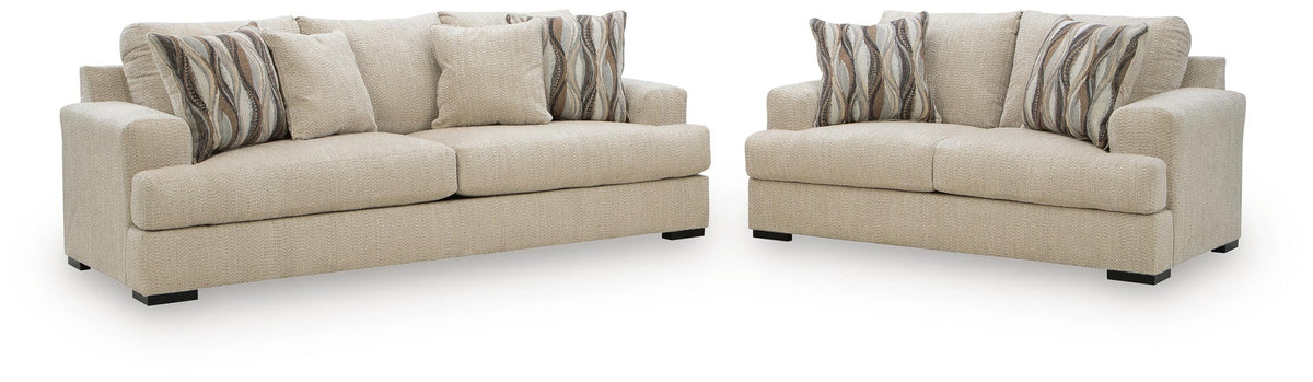 Lofwood Sofa and Loveseat (PC69605-SI)