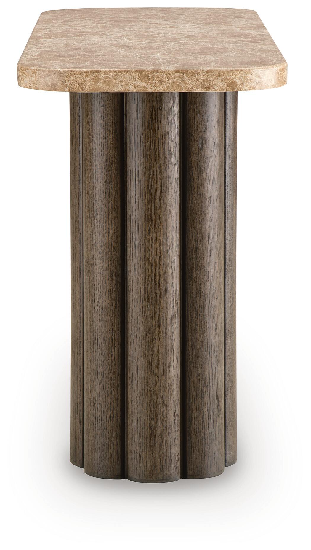 Darimore Sofa Table - Burnished Brown  (T984-SI) - Image 3