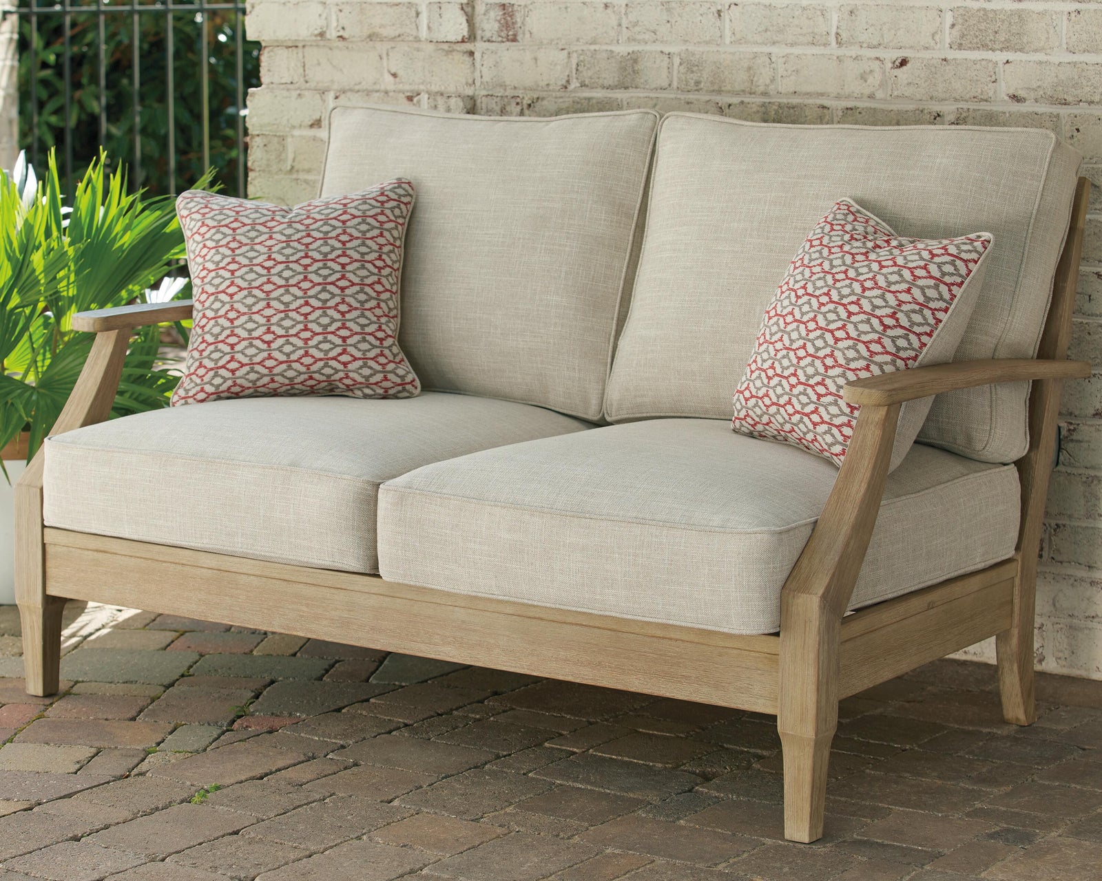 Clare View Right-Arm/Left-Arm Loveseat (P801-SI) - Image 2