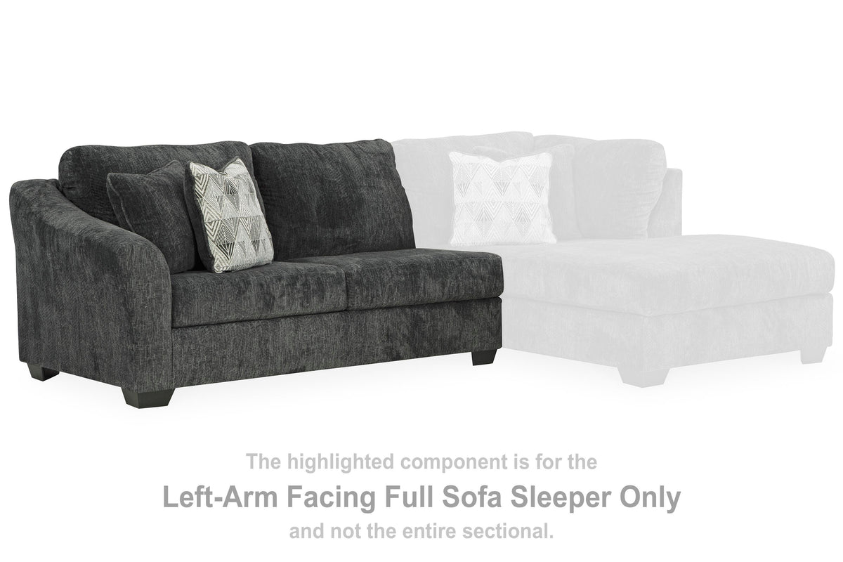 Biddeford Left-Arm Facing Full Sofa Sleeper (35504-SI) - Image 20