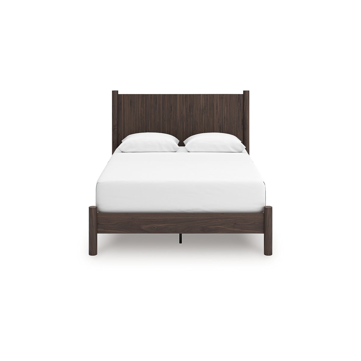 Pamytta Queen Panel Platform Bed, Dresser and Mirror (PCB2614-SI) - Image 2