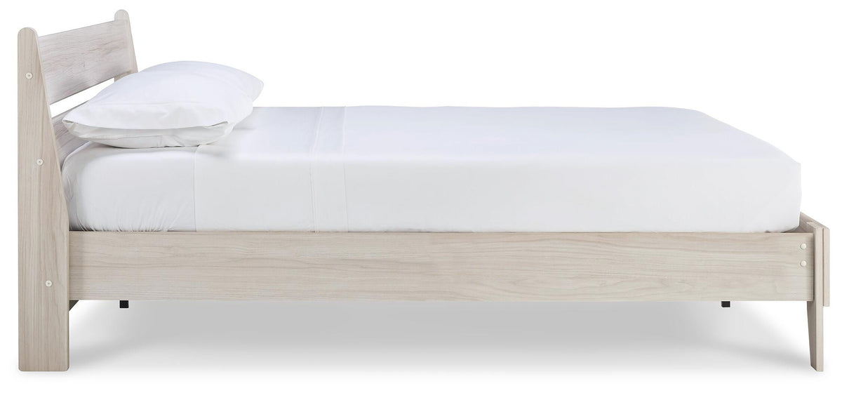Socalle Panel Platform Bed with Dresser and Nightstand - Light Natural  (EB1864-SI) - Image 9