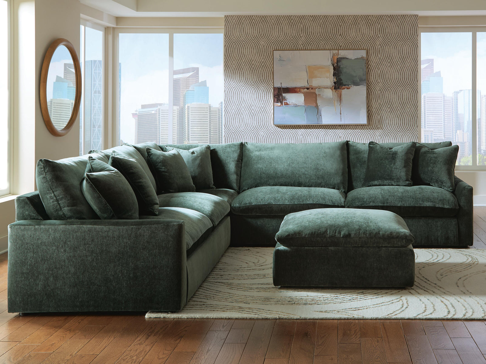 Carriage View 3-Piece Sectional (78001-SI) - Image 3