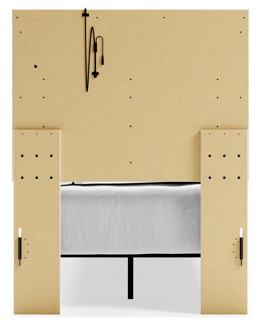 Altyra Panel Bed (Youth) - White  (B2640-SI) - Image 4