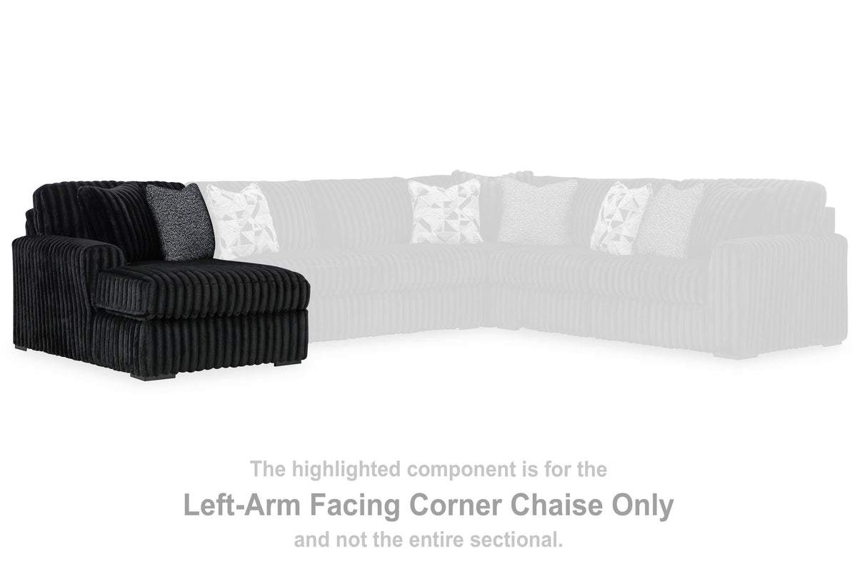 Midnight-Madness Oversized Chaise (98103-SI) - Image 68