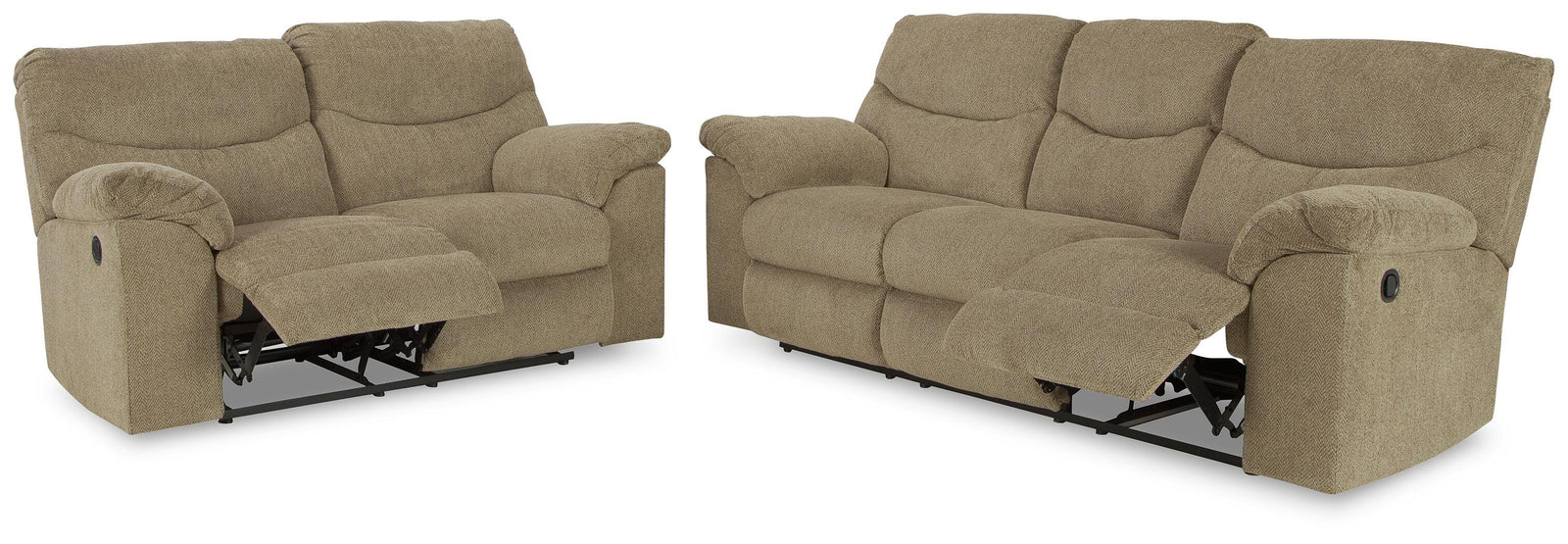 Alphons Reclining Sofa and Loveseat (28202-SI) - Image 2