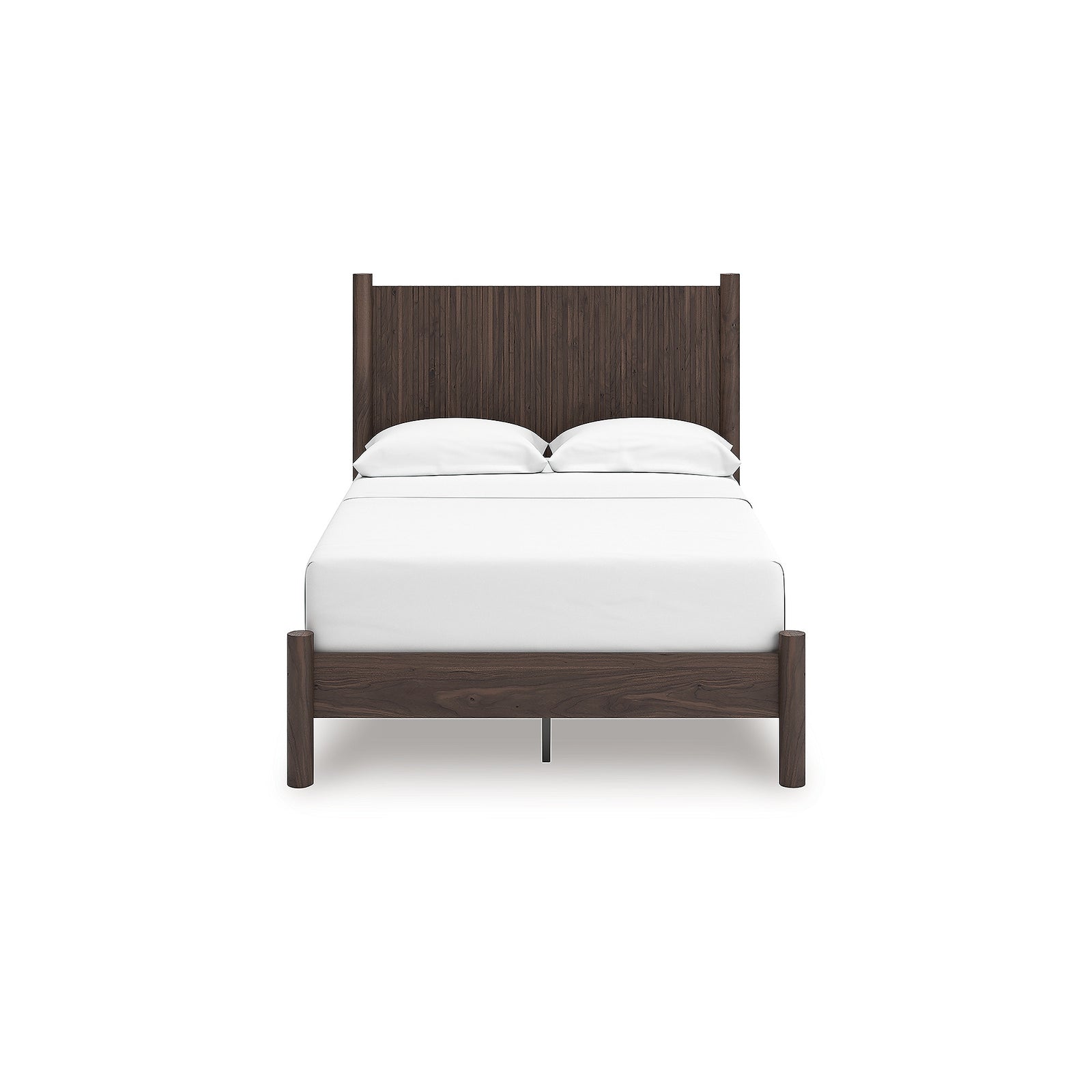Pamytta Full Panel Platform Bed, Dresser and Mirror (PCB2614-SI) - Image 2