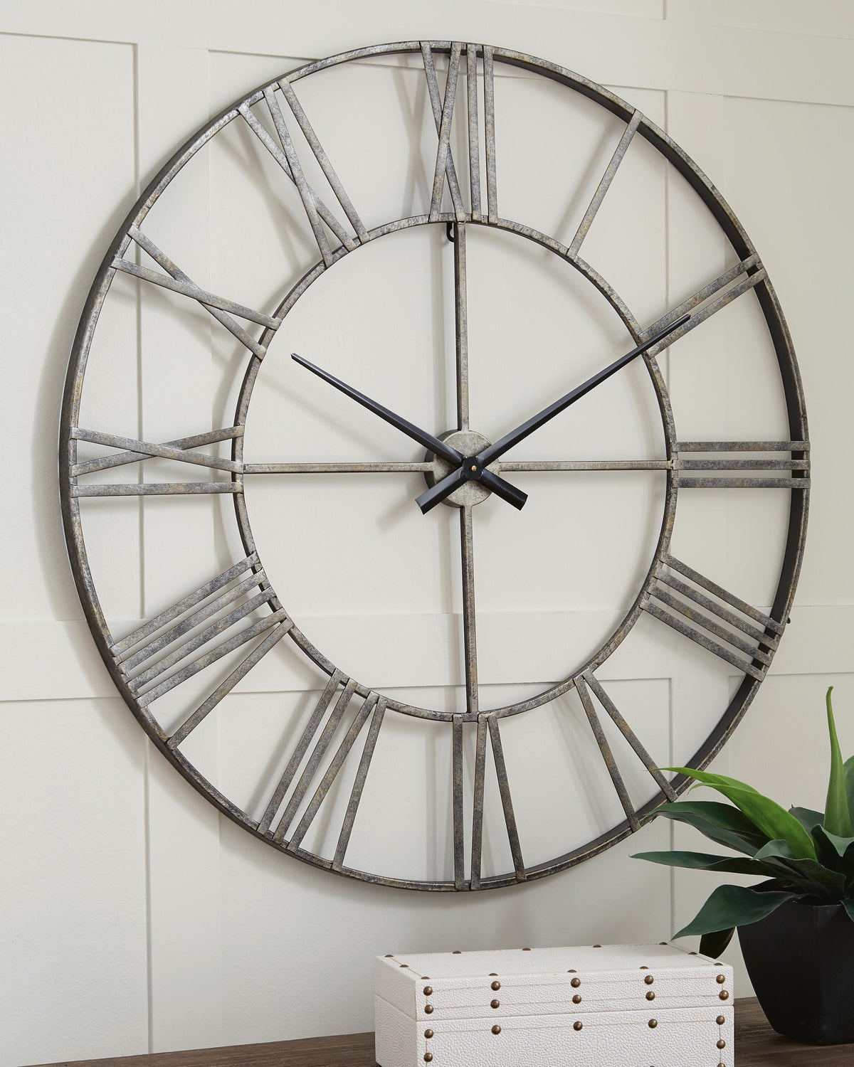 Paquita Wall Clock (A8010237-SI) - Image 2