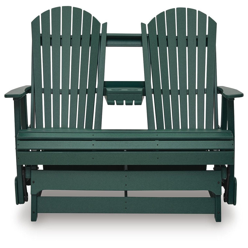 Shell Beach Outdoor Loveseat Glider (PCP115-SI) - Image 11
