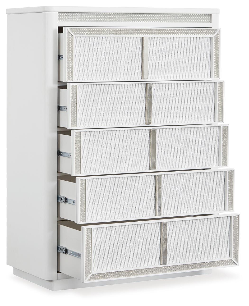 Chalanna Chest of Drawers - White  (B822-SI) - Image 3