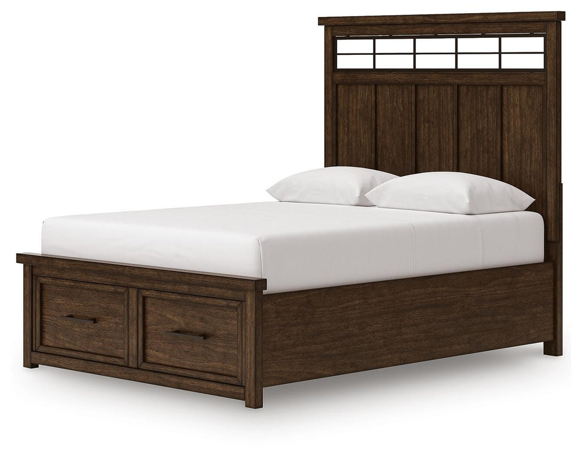 Taffenbrook Panel Storage Bed, Dresser and Mirror (B849-SI) - Image 15