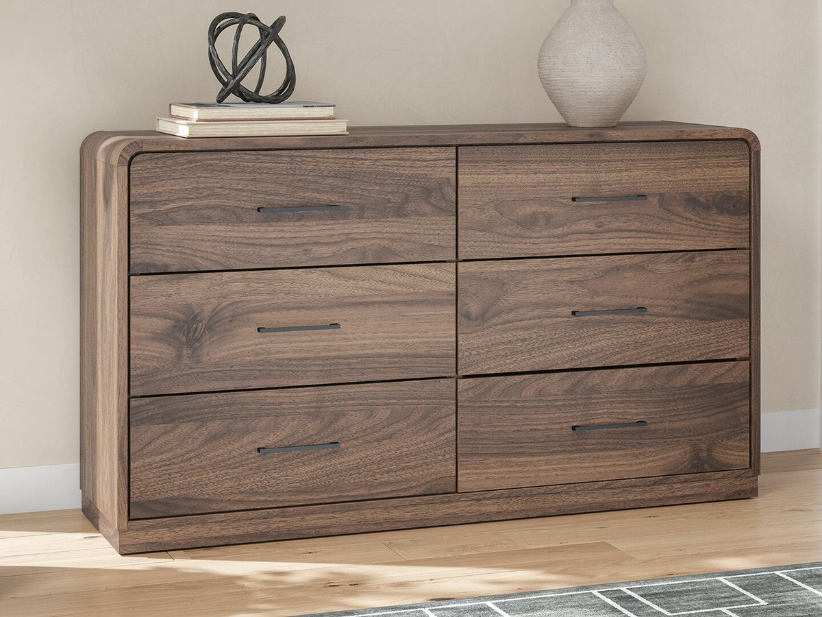 Fortlorn King Panel Bed, Dresser and Nightstand (PCB386-SI) - Image 25