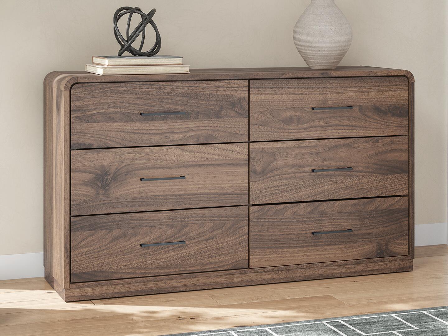 Fortlorn King Panel Bed, Dresser and Nightstand (PCB386-SI) - Image 25