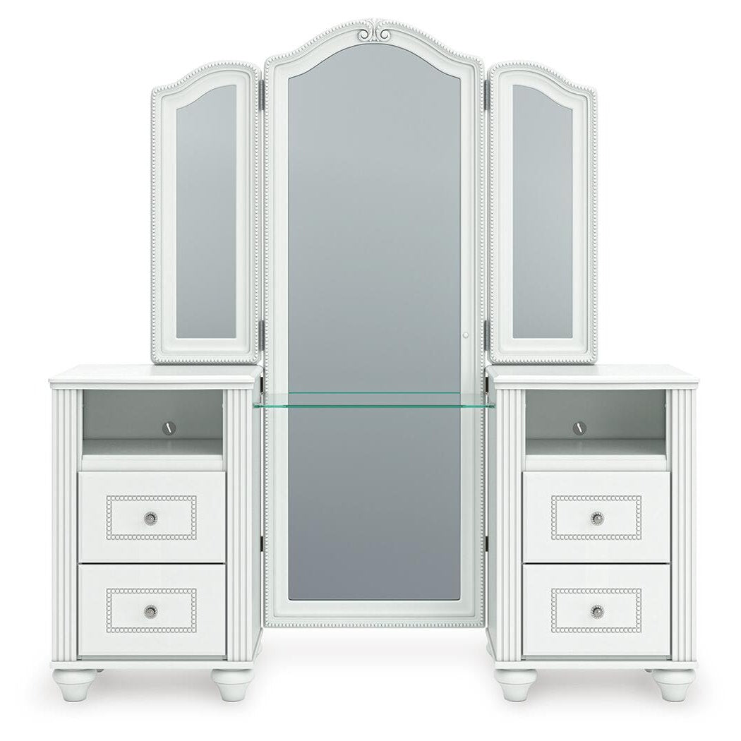 Kozlani Vanity with Mirror (PCB1819-SI) - Image 6