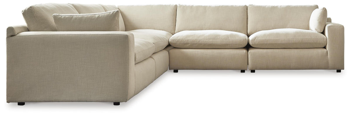 Elyza 5-Piece Sectional (10006-SI)