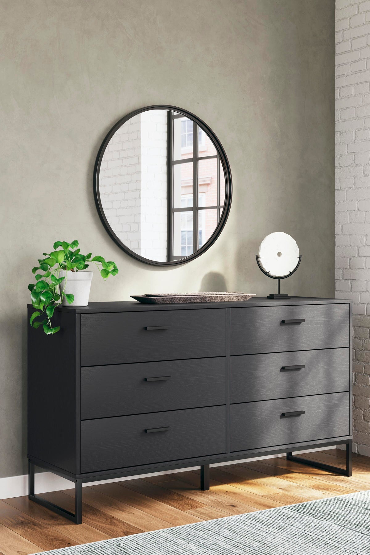 Socalle Dresser - Black  (EB1865-SI) - Image 9