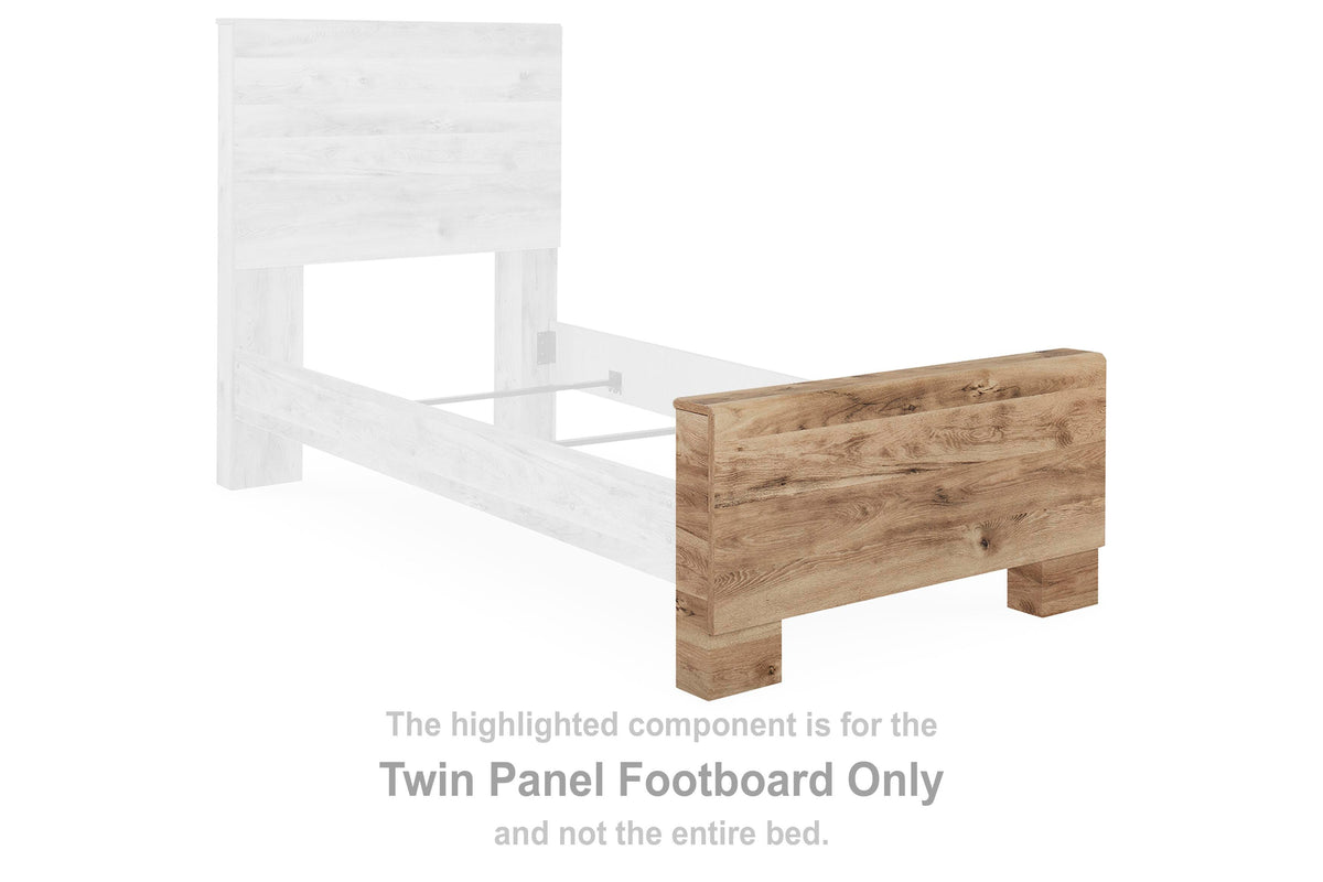 Hyanna Panel Footboard - Tan Brown  (B1050-SI) - Image 6