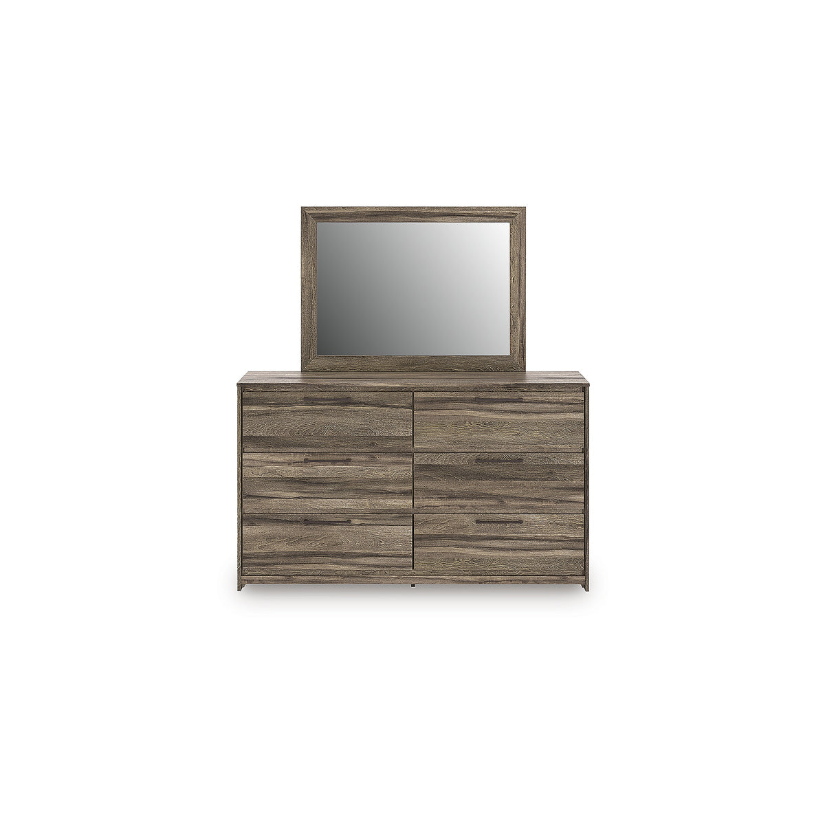 Elbrim Full Panel Storage Bed, Dresser and Mirror (PCB2005-SI) - Image 2