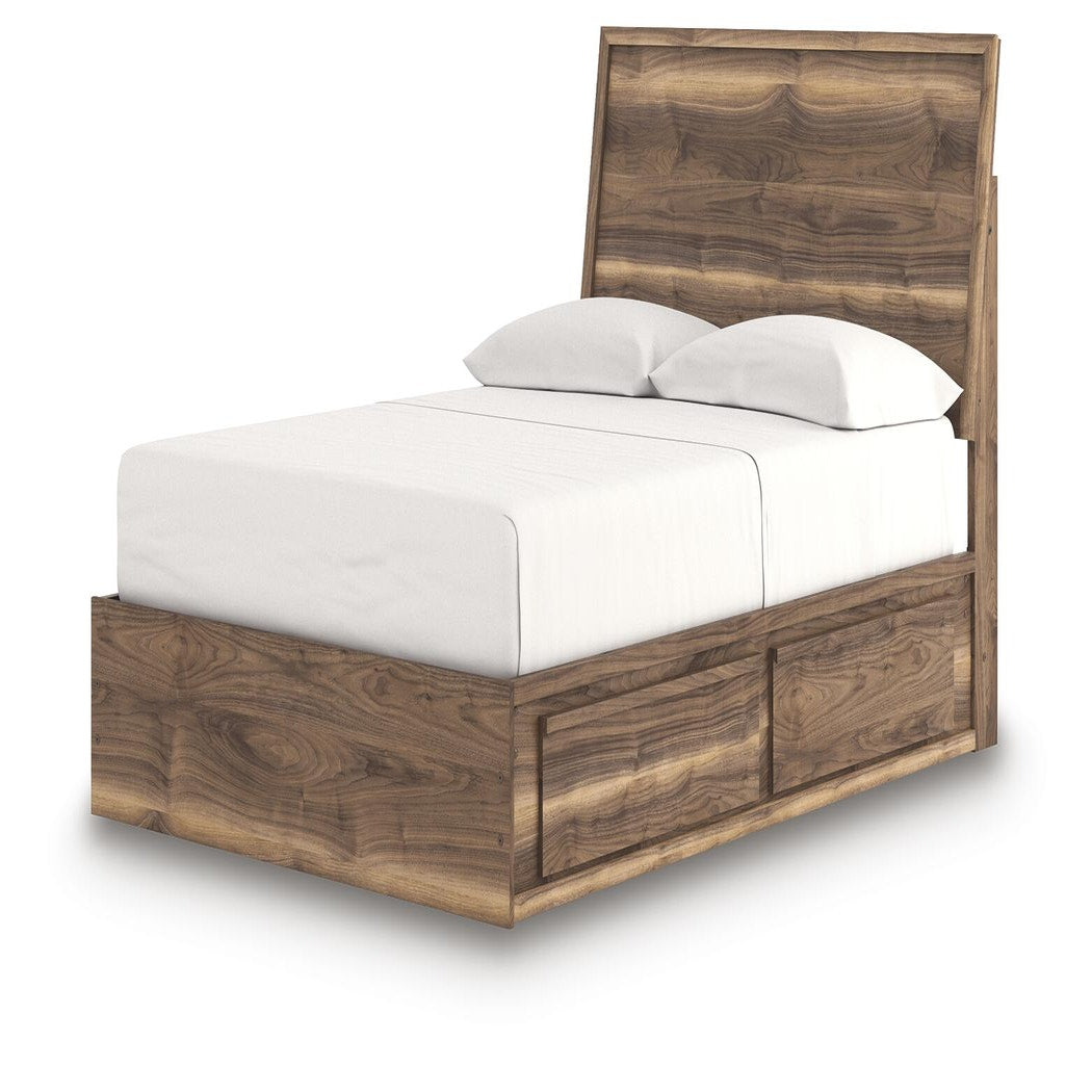 Chirason Full Panel Storage Bed, Dresser and Mirror (PCB3367-SI) - Image 15