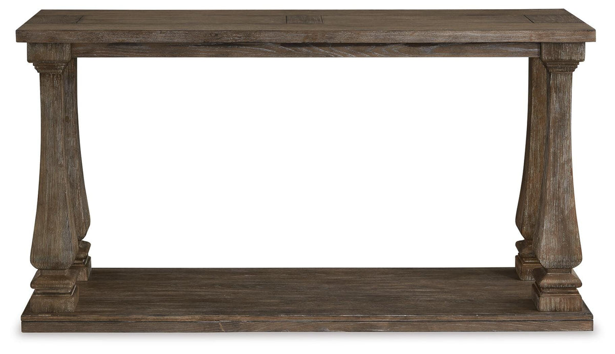 Johnelle Sofa Table - Gray  (T776-SI) - Image 3