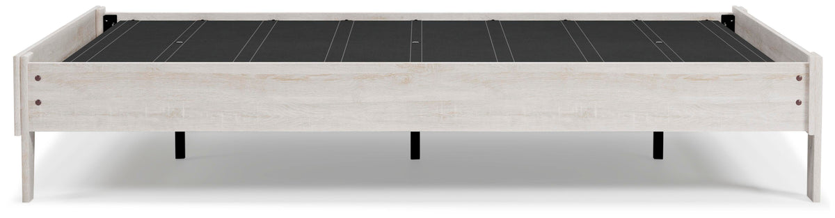Shawburn Platform Bed - Whitewash  (EB4121-SI) - Image 12
