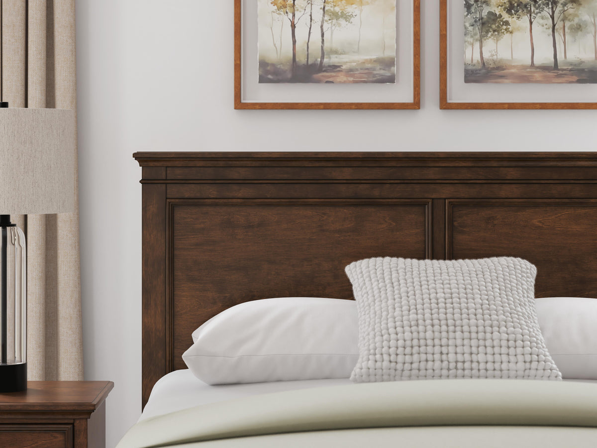 Danabrin Panel Headboard - Brown  (B685-SI) - Image 6