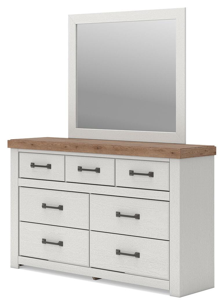 Savonport Panel Bed, Dresser and Mirror (B4615-SI) - Image 8