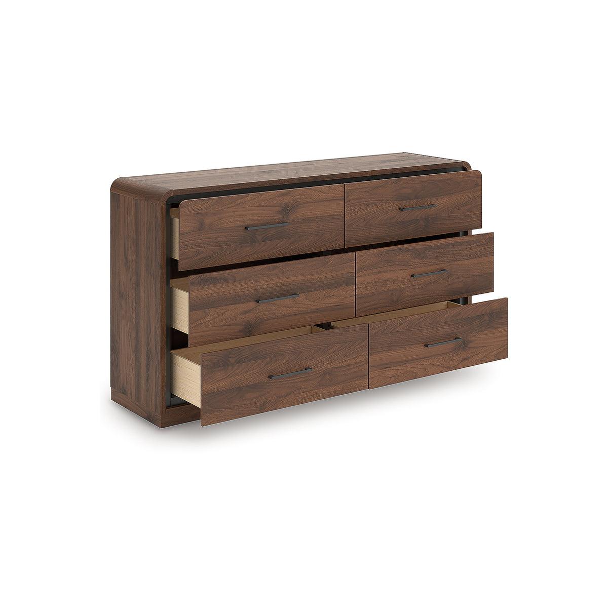 Fortlorn King Panel Bed, Dresser and 2 Nightstands (PCB386-SI) - Image 5