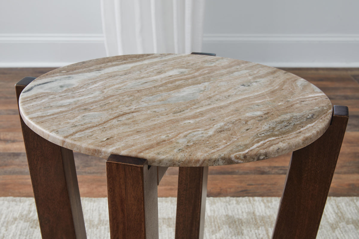 Tanidore End Table - Warm Brown  (T667-SI) - Image 5