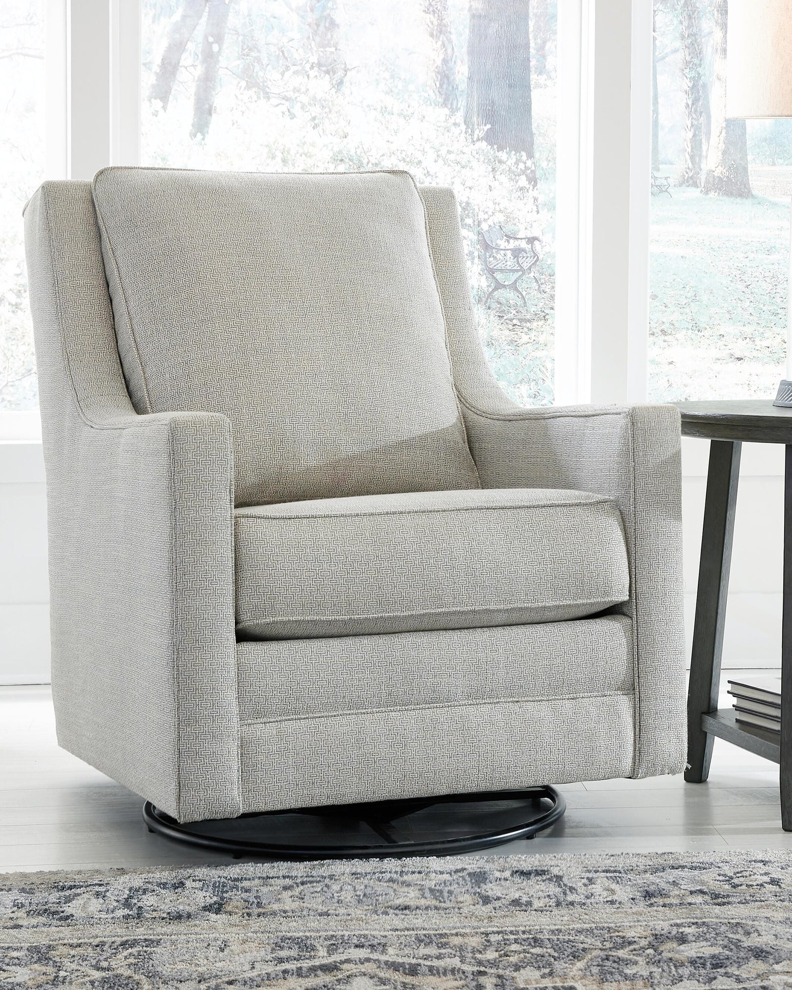 Kambria Swivel Glider Accent Chair (A3000206-SI) - Image 2
