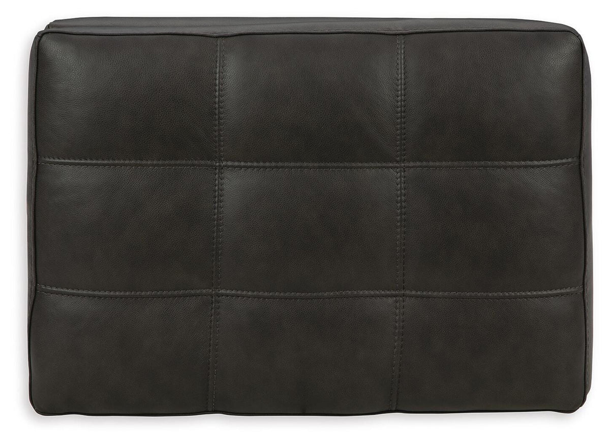 Luigi Oversized Chair and Ottoman (56506-SI) - Image 9