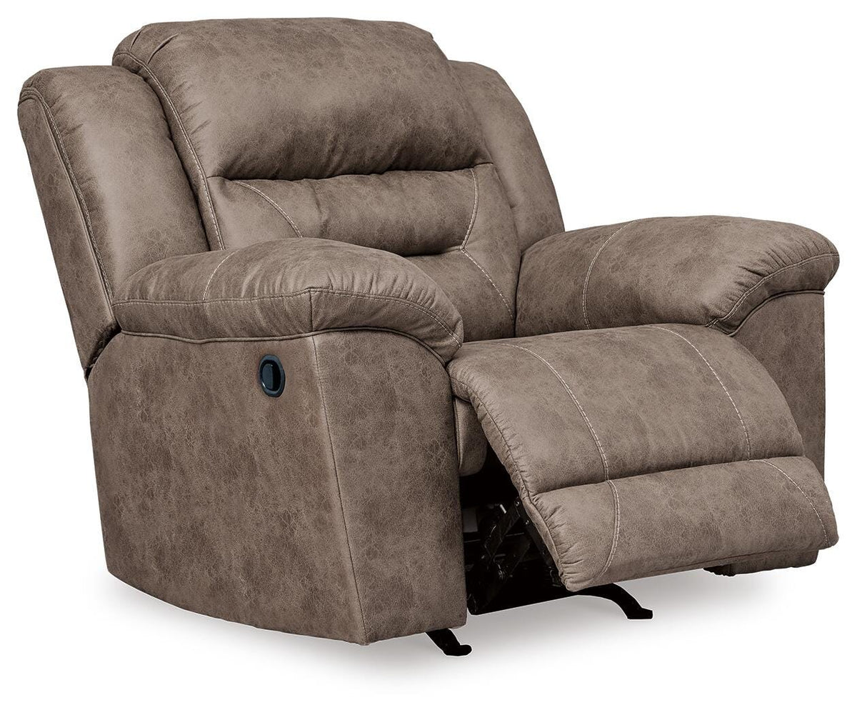 Stoneland Reclining Loveseat with Console (39905-SI) - Image 15
