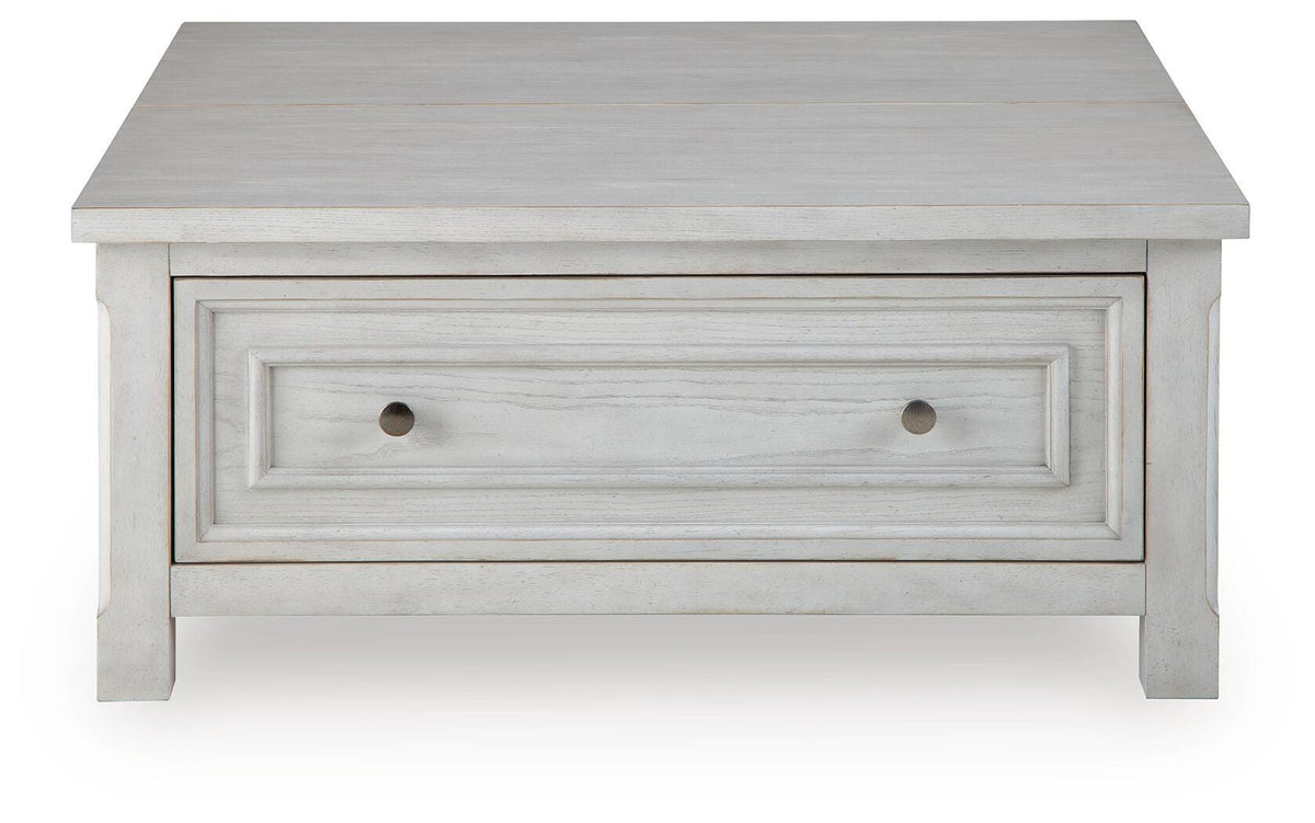 Robbinsdale Lift-Top Coffee Table - Antique White  (T729-SI) - Image 4