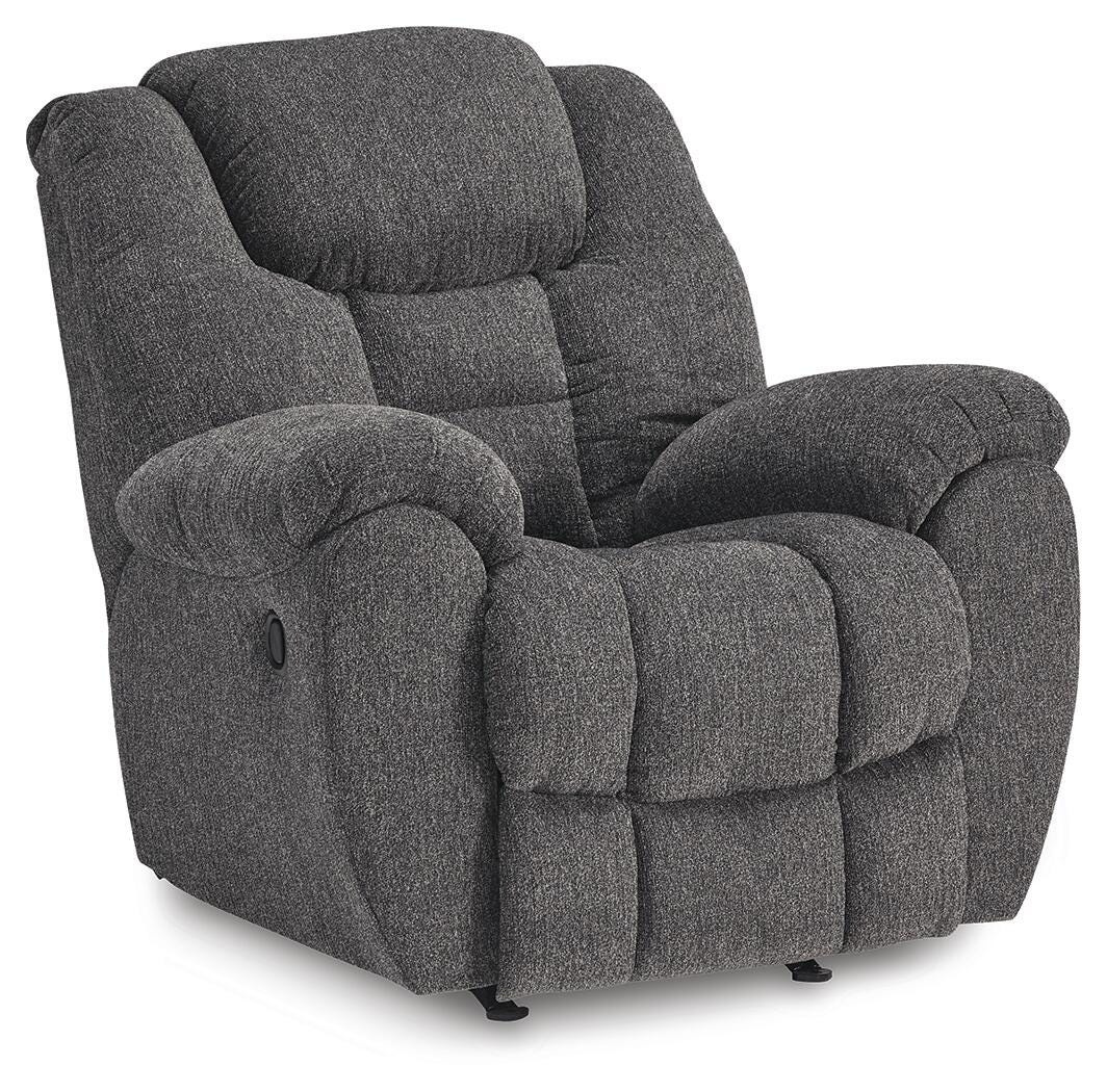 Foreside Reclining Loveseat with Console (38104-SI) - Image 11
