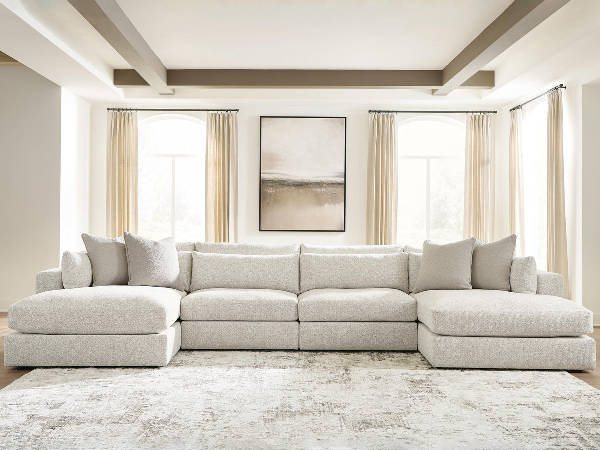 Ashbourne Estate 4-Piece Double Chaise Sectional (PC66004-SI) - Image 2