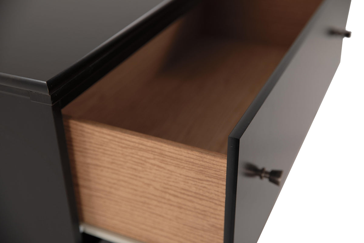 Maribel Dresser - Black  (B138-SI) - Image 5