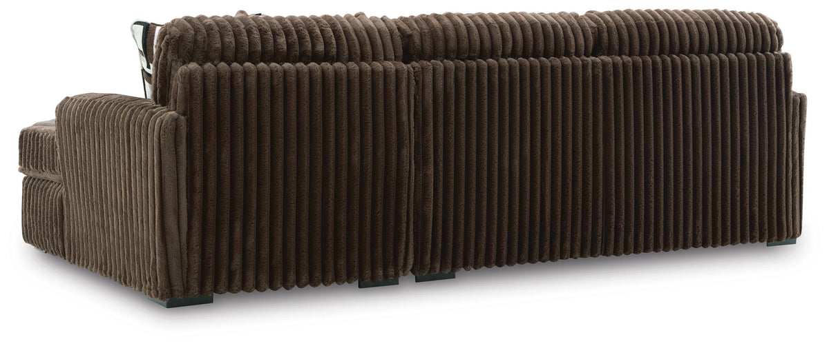 Midnight-Madness 2-Piece Sectional Sofa with Chaise (98104-SI) - Image 4