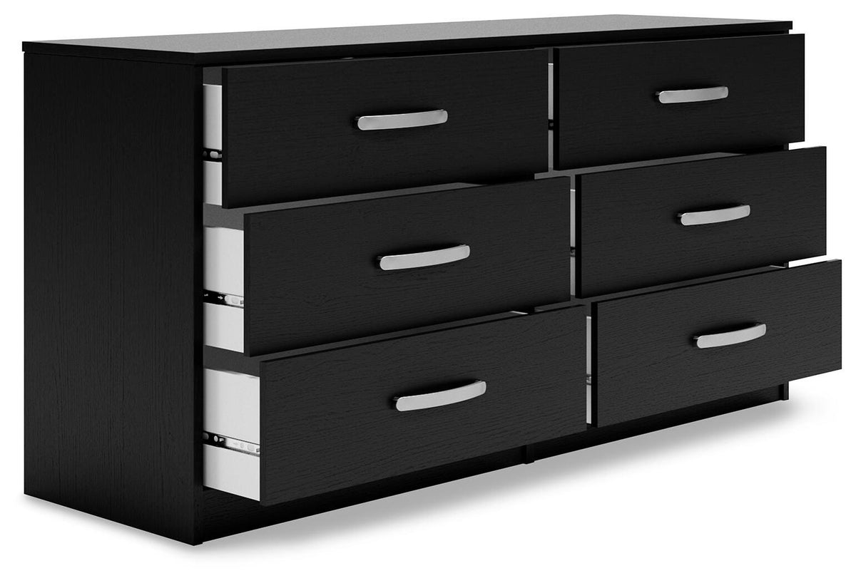 Finch Dresser - Black  (EB3392-SI) - Image 2