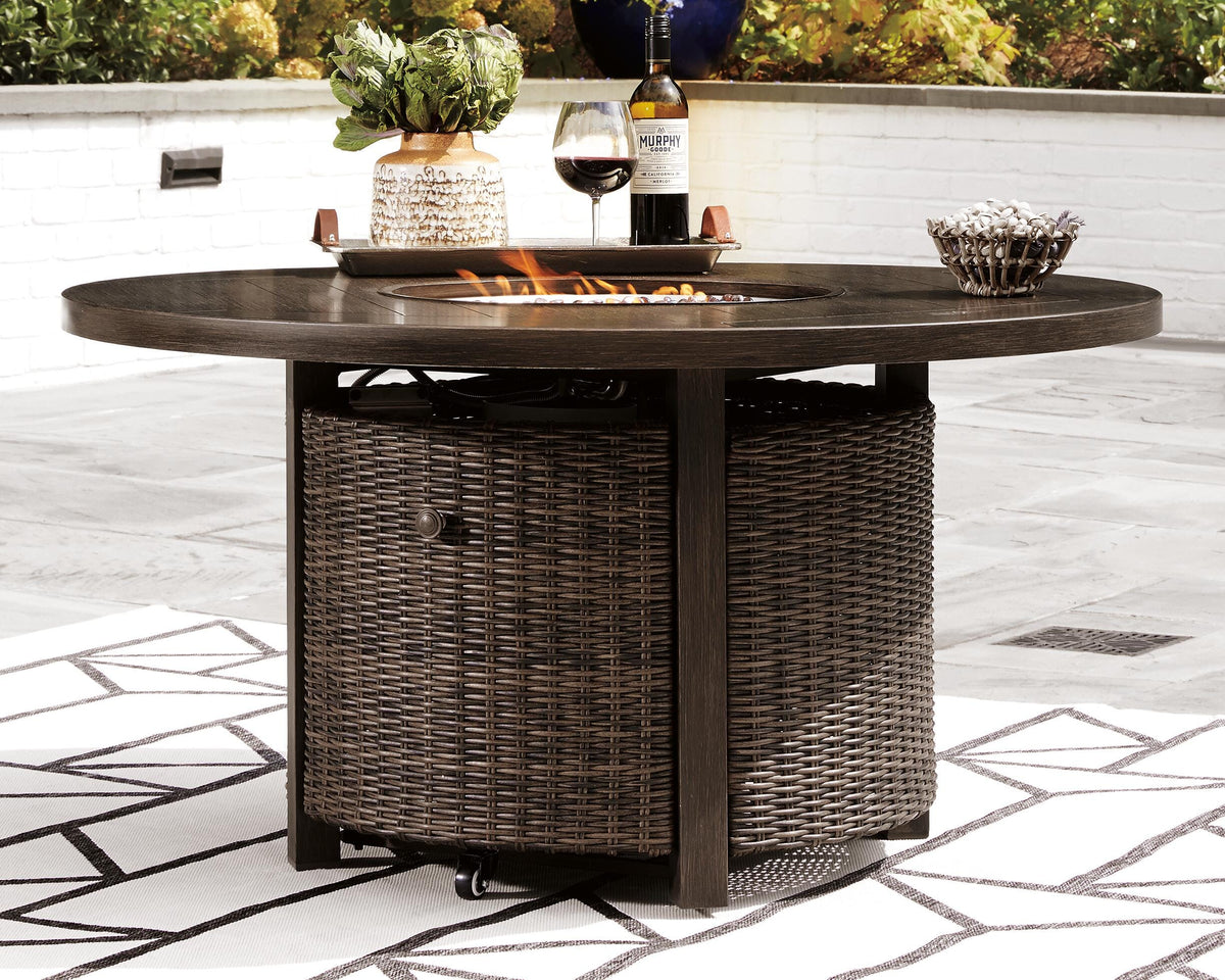 Paradise Trail Fire Pit Table (P750-SI) - Image 2