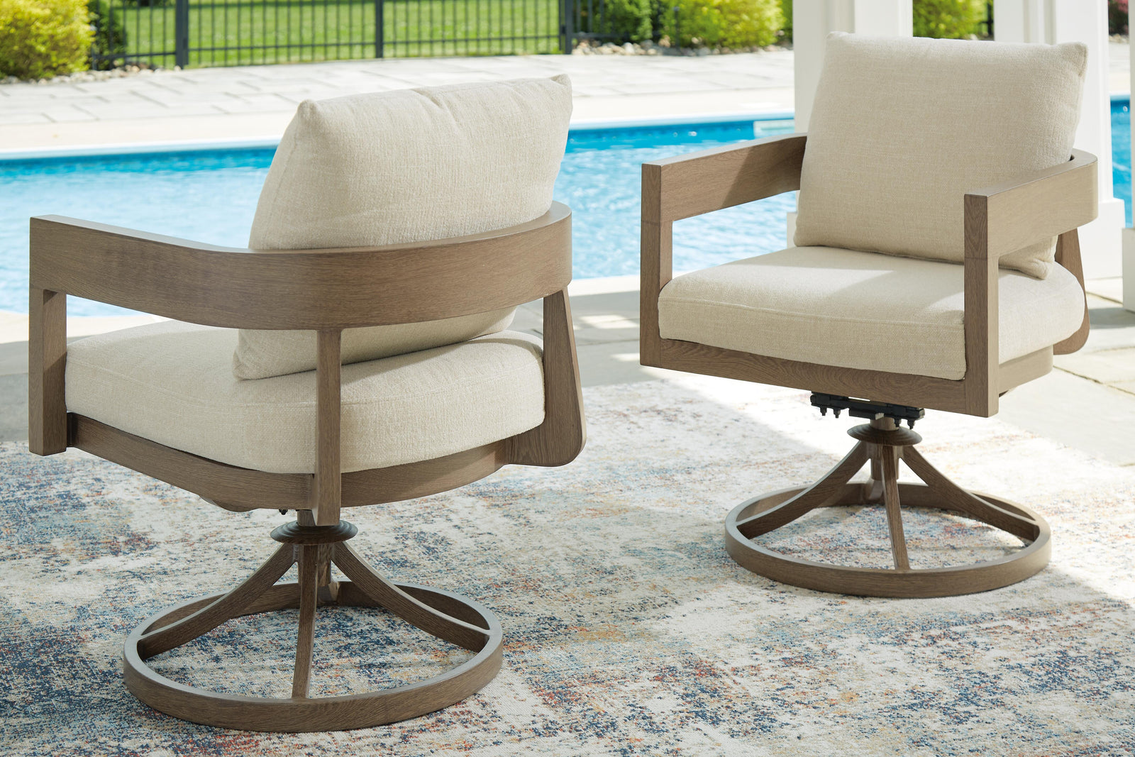 Serene Bay Outdoor Sofa with Cushion (P671-SI) - Image 57