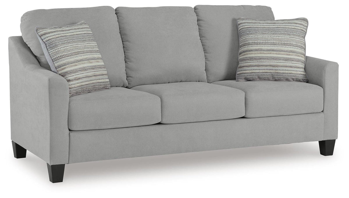 Adlai Sofa, Loveseat, Chair and Ottoman (30103-SI) - Image 3
