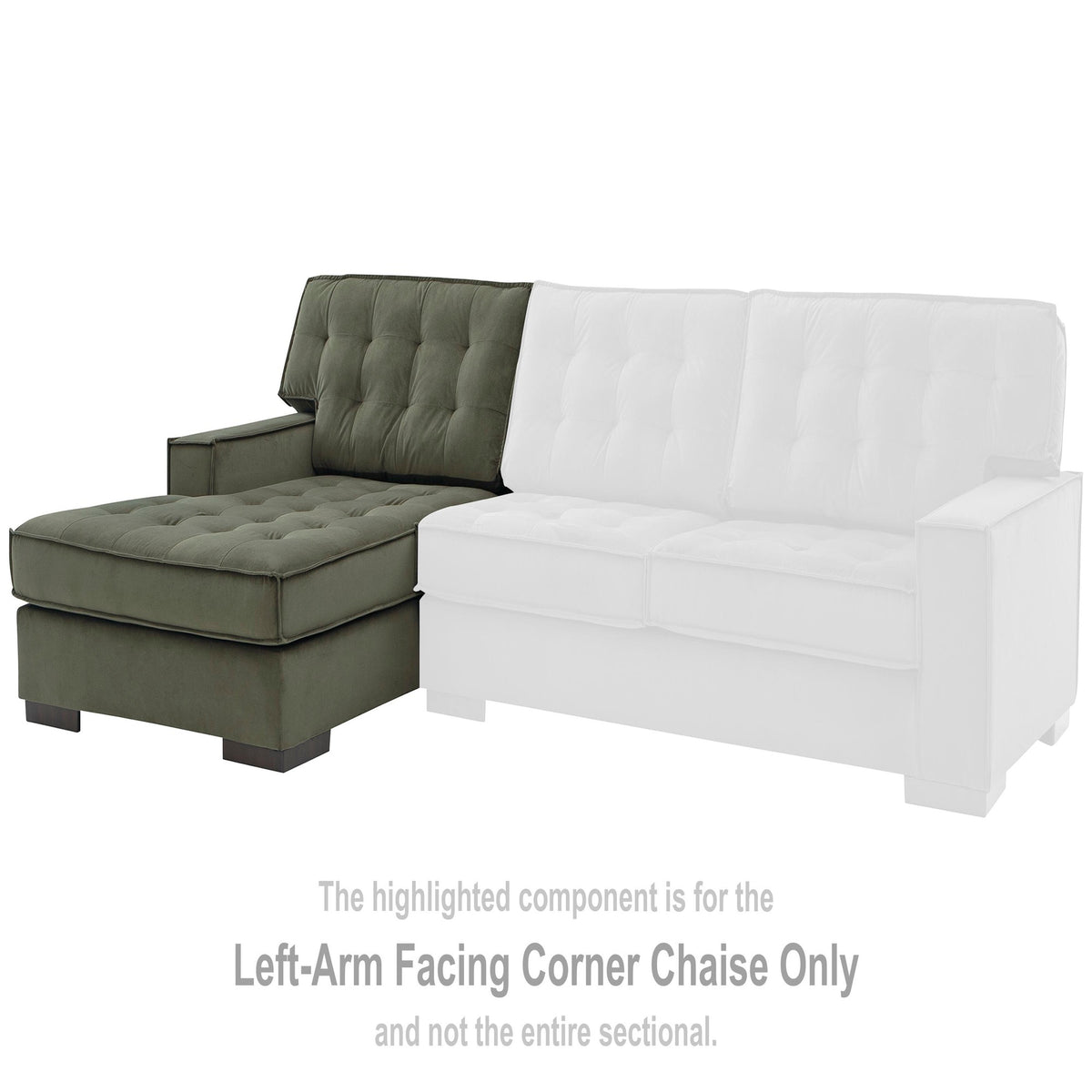Caspian-Town Left-Arm Facing Sofa (PC61702-SI) - Image 16