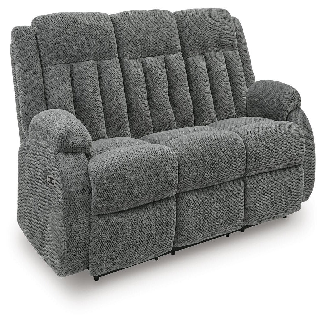 Observation Power Reclining Sofa with Drop Down Table (PC21405-SI) - Image 9