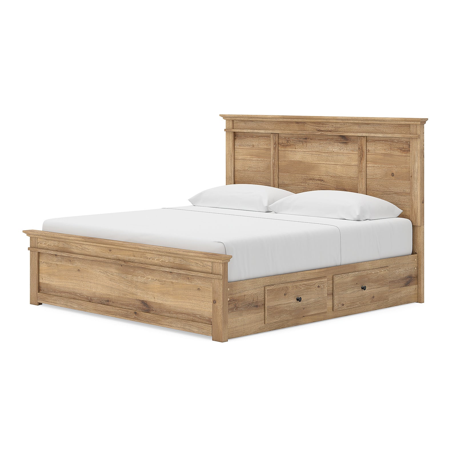 Makidern King Panel Storage Bed (PCB1170-SI) - Image 4
