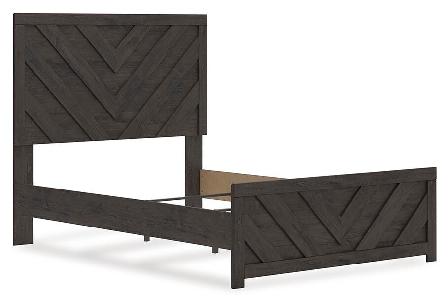 Prendonea Panel Bed (Youth) - Charcoal  (B3789-SI) - Image 3